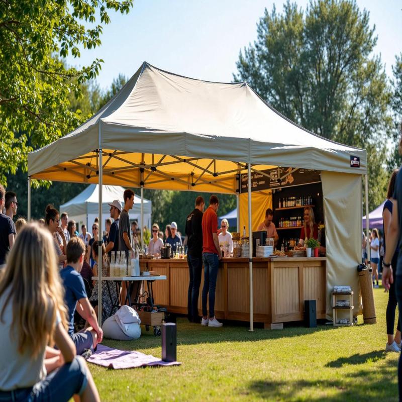 Waterdichte partytent