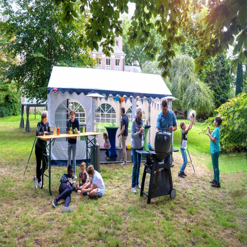 Zonnetent  - een luxe uitstraling voor in je tuin.