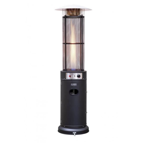 flameheater round 11000, eurom, zwart