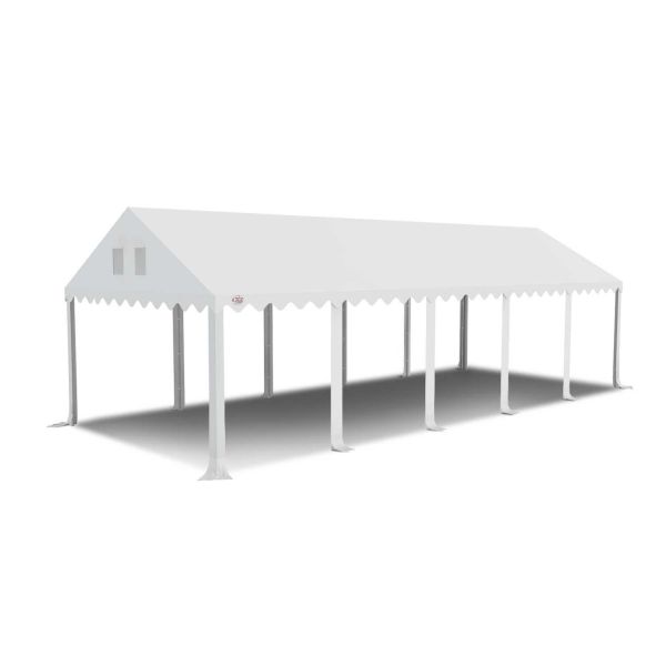 GRIZZLY GO-PRO 4x10 PVC Partytent vervangdak| Wit