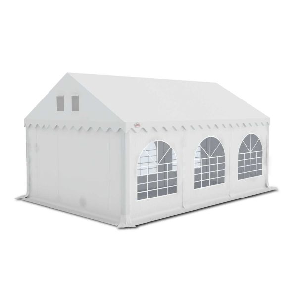 Partytent 4×6 m PVC | GRIZZLY GO PRO ARMORSHIELD™ 640 | Wit