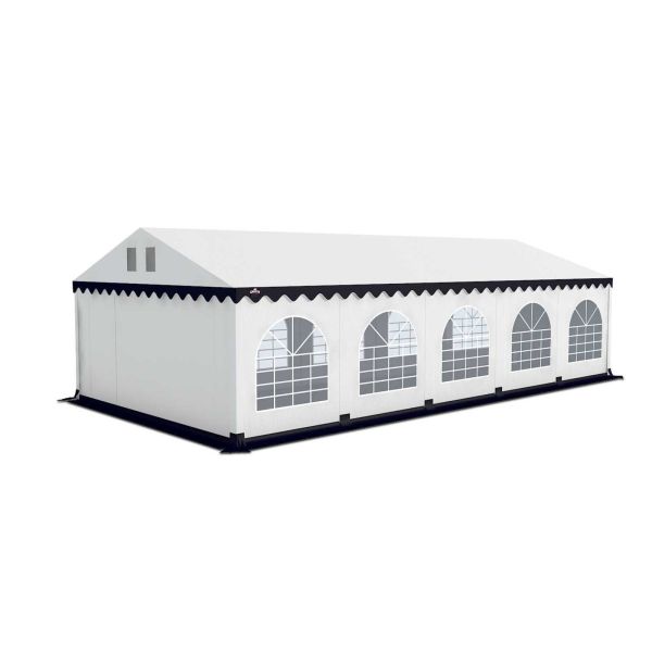 Partytent 5×10 m PVC | GRIZZLY GO‑PRO ARMORSHIELD™ 640 | Wit-Blauw