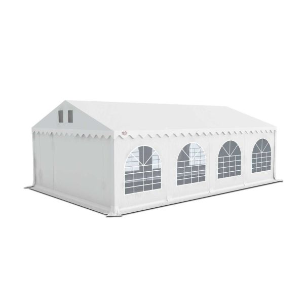 Partytent 5×8 m PVC | GRIZZLY GO‑PRO ARMORSHIELD™ 640 | Wit