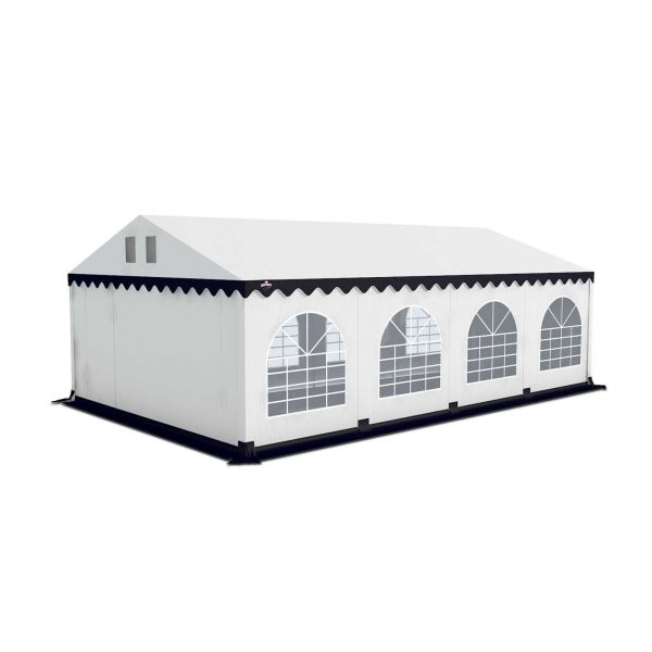 Partytent 5×8 m PVC | GRIZZLY GO PRO ARMORSHIELD™ 640 | Wit-Blauw
