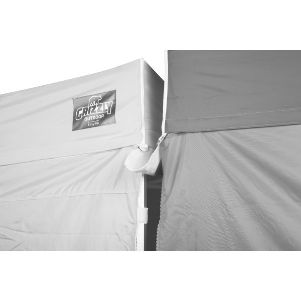 GO-UP Easy-Up Vouwtent Regengoot 4,5 m – Verbindingsgoot Wit
