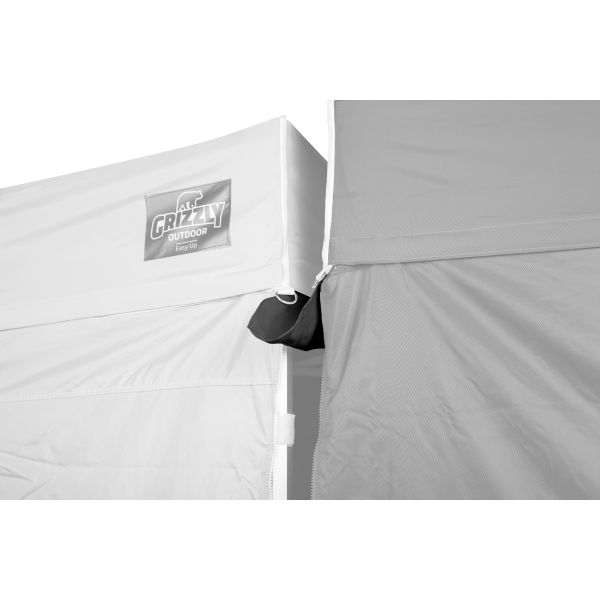 GO-UP Easy-Up Vouwtent Regengoot 4,5 m – Verbindingsgoot Zwart