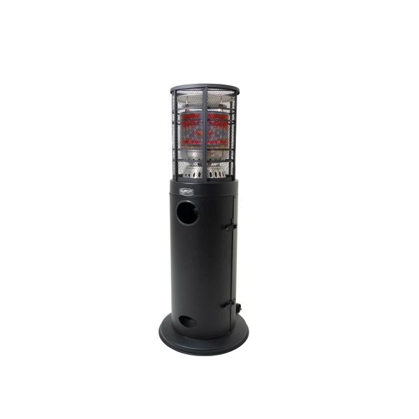 area lounge heater, eurom, zwart