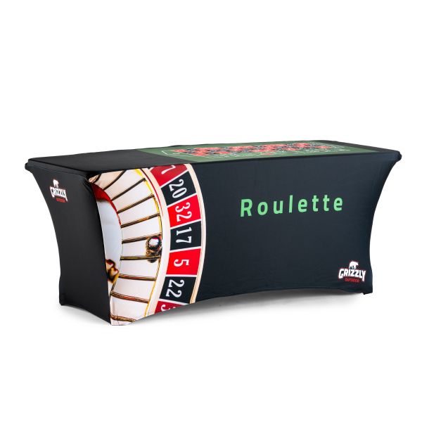 ROULETTE 183cm tafelrok stretch