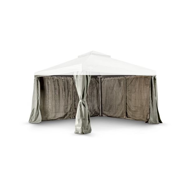 Grizzly Europe 3,5x3,5 meter zijwandenset Romantisch 