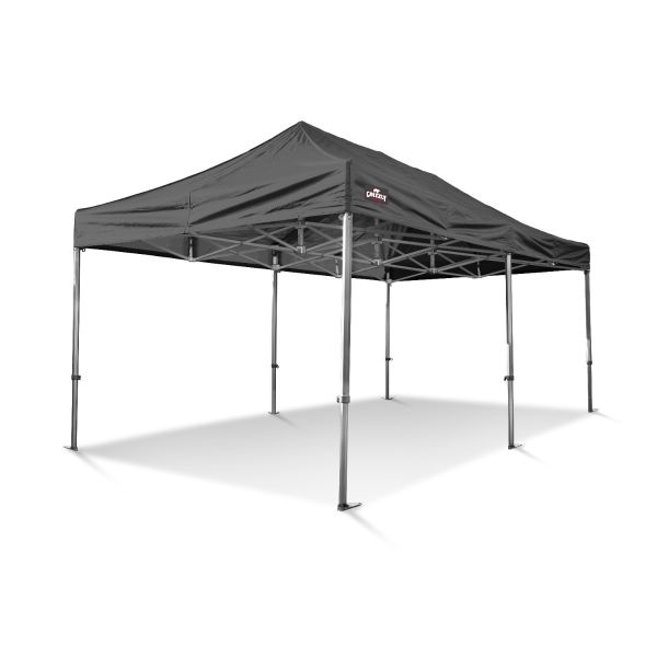 3x6 GO-UP40-PVC Easy Up aluminium zwart