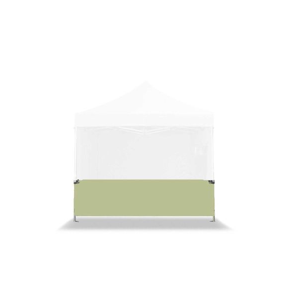 Easy Up Tent halve wand 3m voor GO-UP50 Olivijn Zand met stang