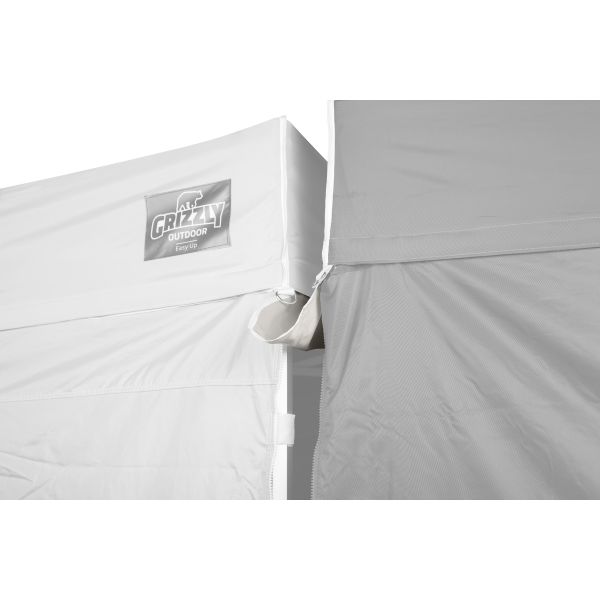 GO-UP Easy-Up Vouwtent Regengoot 3 m – Verbindingsgoot Wit
