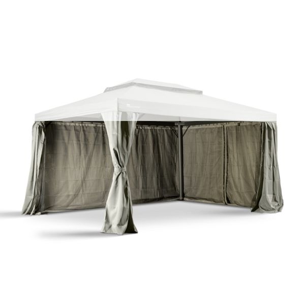 Grizzly Europe 3x4 meter zijwandenset Romantisch