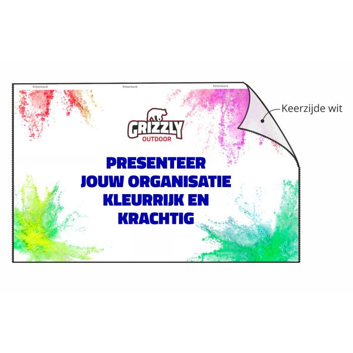 GO-SIGNING Bedrukte wand 4,5m | Buitenzijde