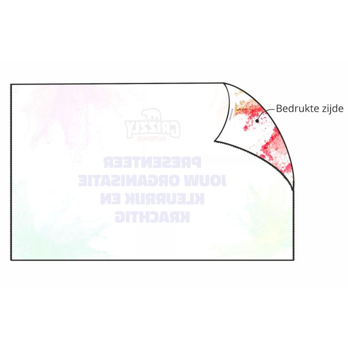 GO-SIGNING Bedrukte wand 2m | Binnenzijde
