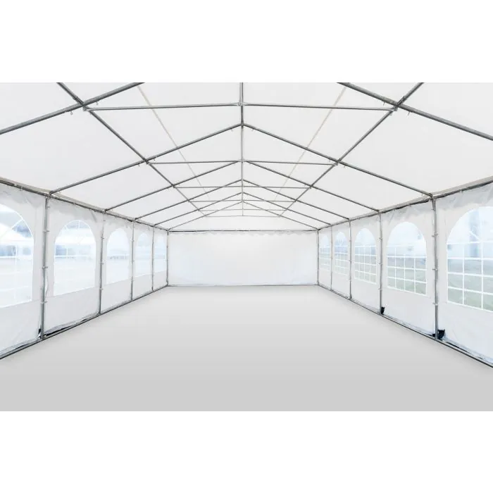 GO-PRO 6x10 partytent met grondframe Wit