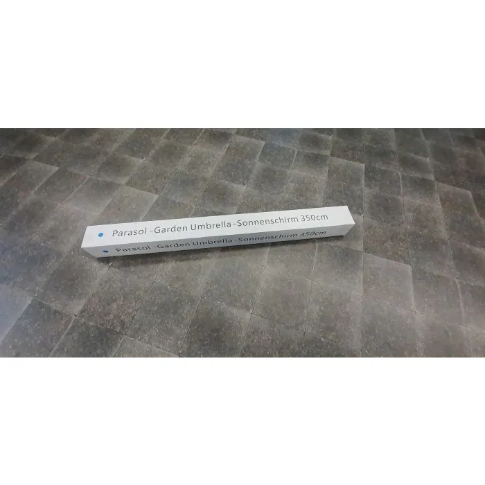 Aluminium Stok Parasol 350cm Antraciet