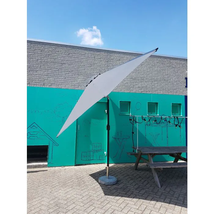 Aluminium Stok Parasol 350cm Antraciet
