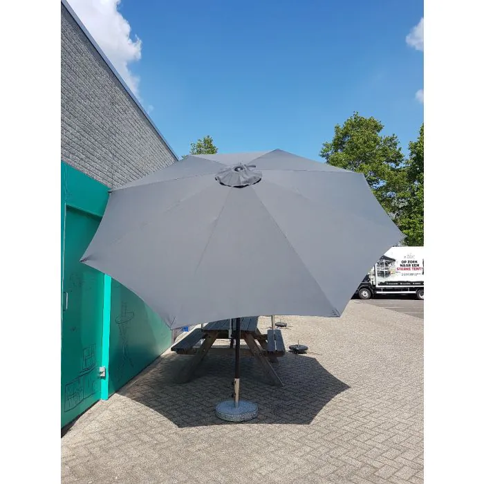 Aluminium Stok Parasol 350cm Antraciet