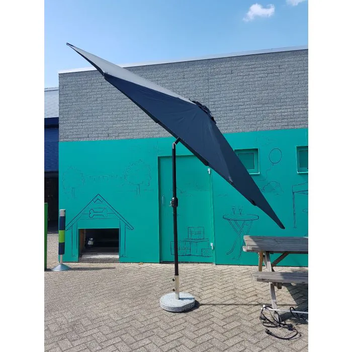 Aluminium Stok Parasol 350cm Antraciet