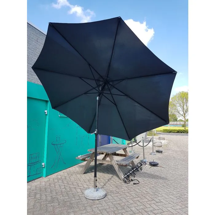 Aluminium Stok Parasol 350cm Antraciet