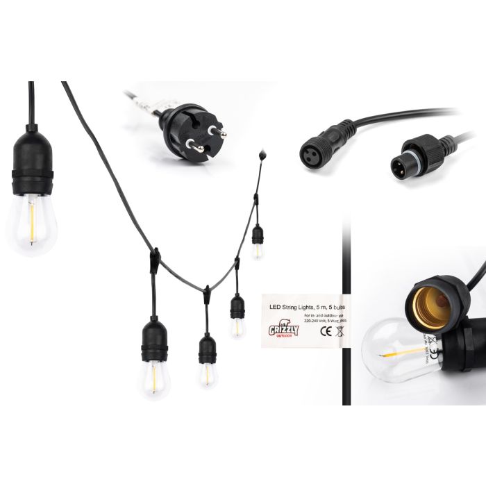 Prikkabel 20 meter Grizzly Outdoor