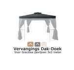 Graciosa 3x3 Reserve Dak-doek vervangings dak 