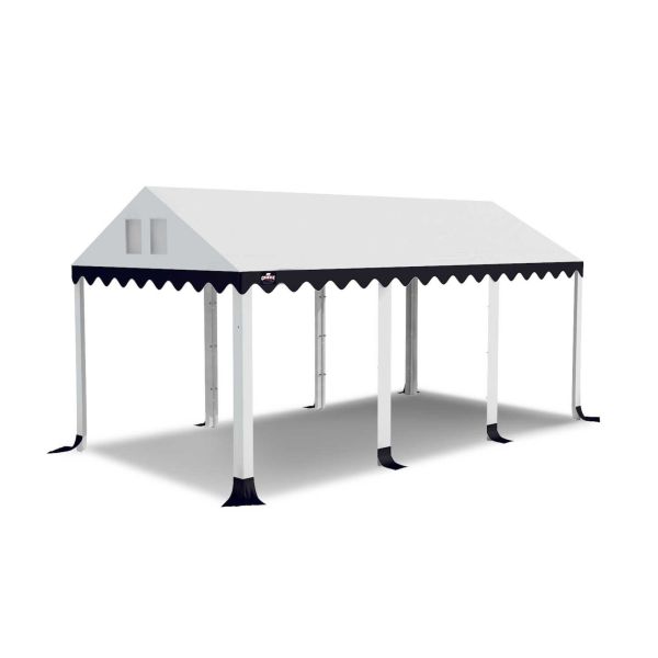 GO-PRO 3×6 PVC Partytent vervangdak| Wit-Blauw