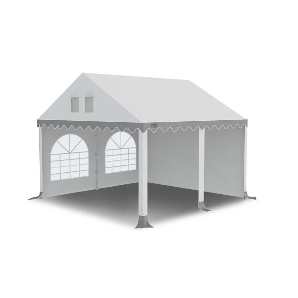 GRIZZLY GO-PRO 4x4 PVC Partytent vervangdak| Wit-Grijs