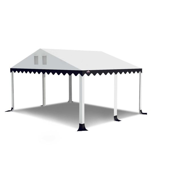 GO-PRO 5×4 PVC Partytent vervangdak| Wit-Blauw