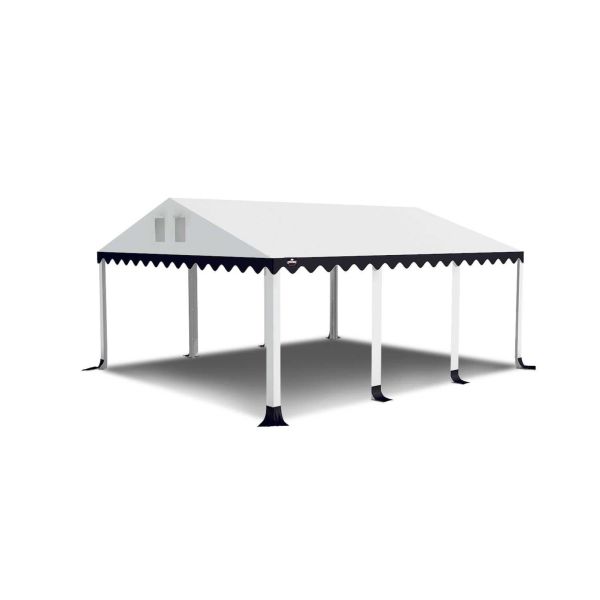 GO-PRO 5x6 PVC Partytent vervangdak| Wit-Blauw