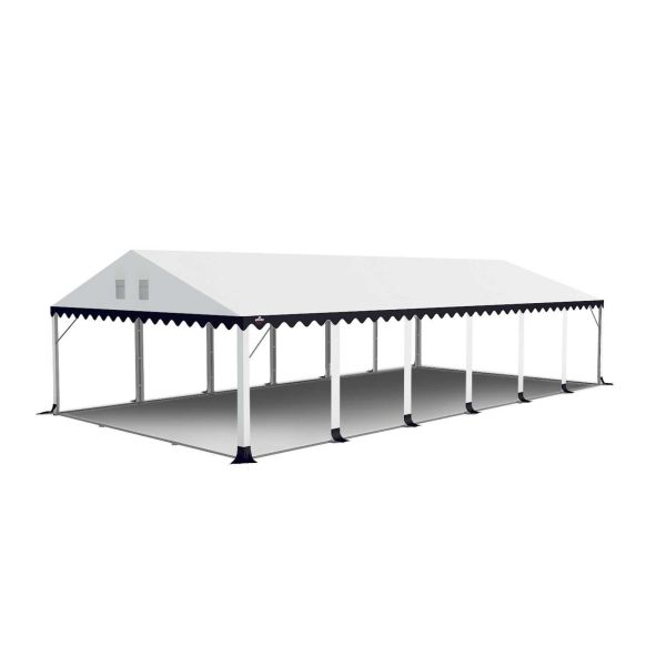 GRIZZLY GO-PRO 6x12 PVC Partytent vervangdak| Wit-Blauw