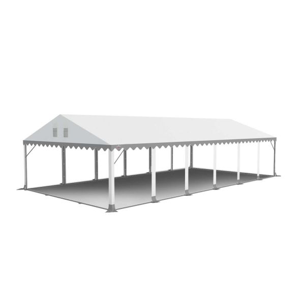 GRIZZLY GO-PRO 6x12 PVC Partytent vervangdak| Wit-Grijs