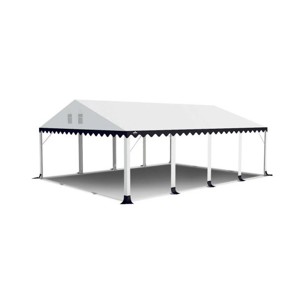 GO-PRO 6x8 PVC Partytent vervangdak| Wit-Blauw