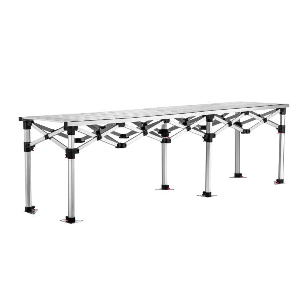 easy up tafel, 230cm, opvouwbaar