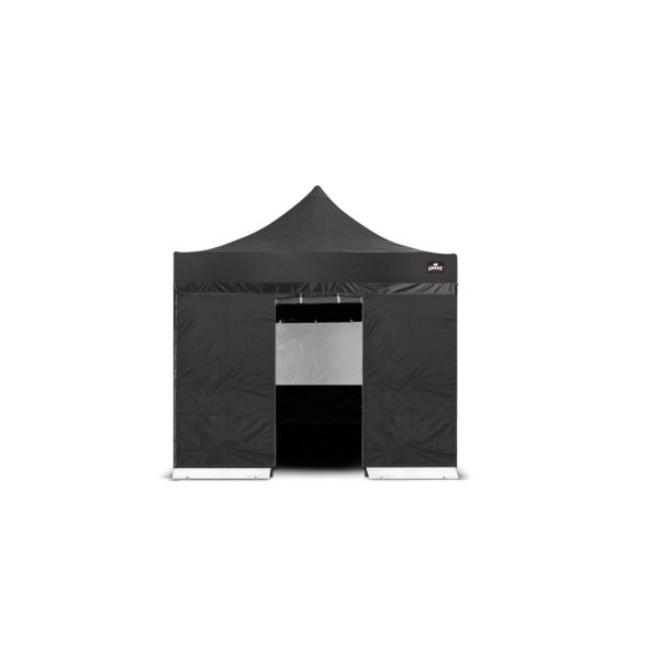 Easy Up | Zijwand 4 m Ingang Zwart