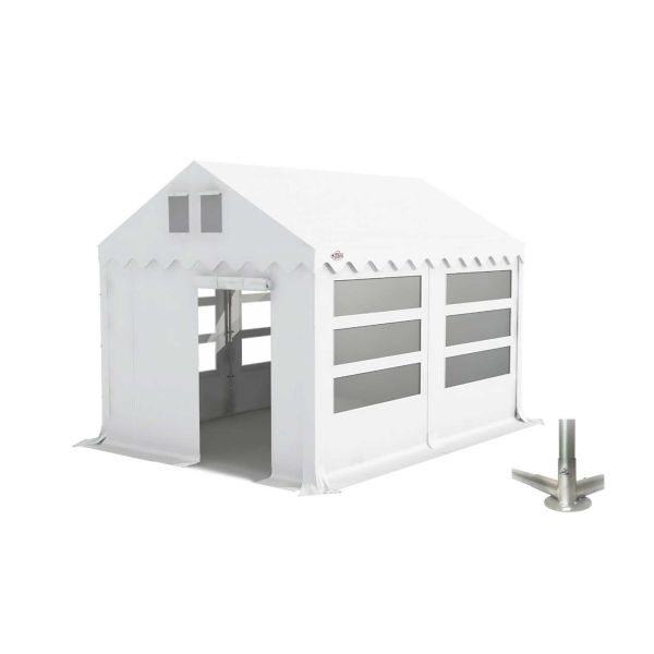 GO-PRO Limited Edition 3x4 Partytent met grondframe Wit 