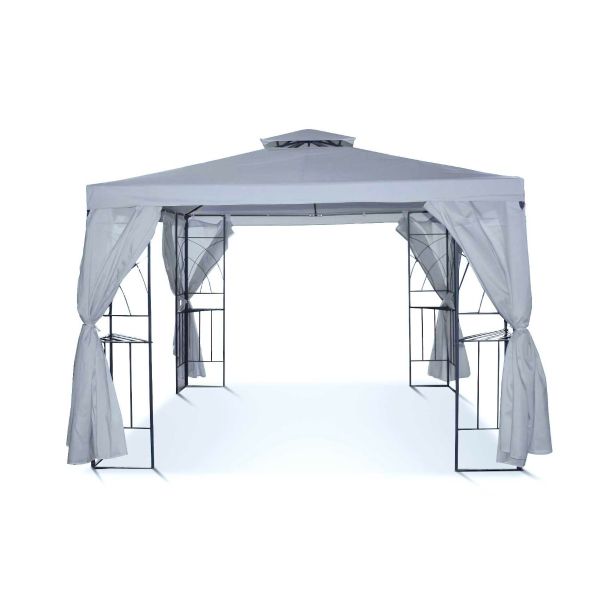 Tuinpaviljoen 3x3 m Graciosa Grey Dawn