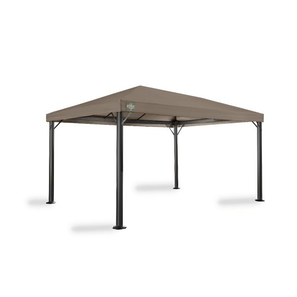 Het 3x4 grizzly europe endurance paviljoen heeft geen windvanger. Dit omdat het dakdoek zo sterk is dat er geen windvanger nodig is. Per poot zitten er twee schoren aan het frame om de stabiliteit hoog te houden.