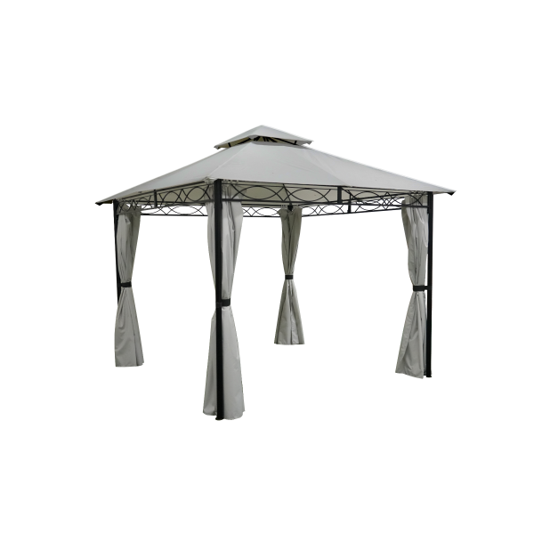 Tuinpaviljoen Façil 3x3 Stone Grey