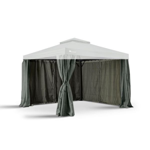 Grizzly Europe 3x3 zijwandenset Midnight