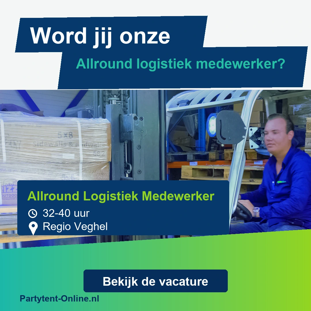 Word jij onze Allround Logistiek Medewerker?